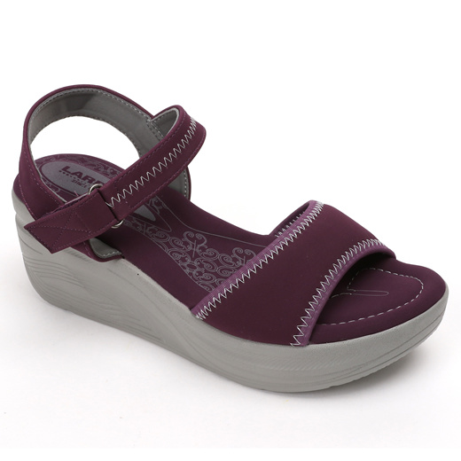 Qoo10 - LARRIE SHOES L71508-CV02SV WEDGE SANDALS PURPLE : Bags Shoes &  Accessories