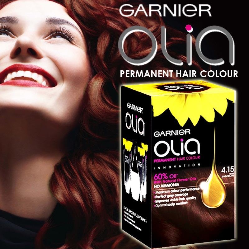 Qoo10 Olia Permanent Hair Colour With 60 Natural Flower Extracts Garnier Hair Care