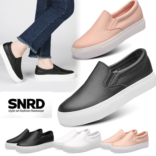 SNRD Korea Brand Womens Slip On Shoes 