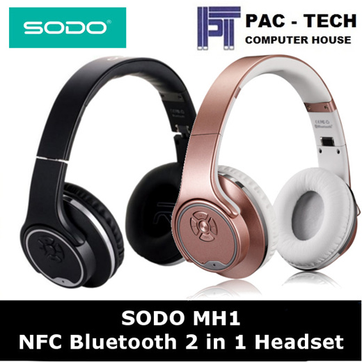 Qoo10 SODO MH1 Headset TV Camera Audio