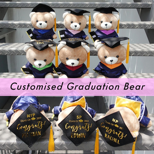 customised graduation bear