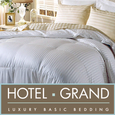 Qoo10 Hotel Grand White Goose Down Comforter 500 Thread Count