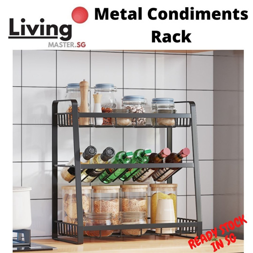 HOLDN' STORAGE Pull Out Spice Rack Organizer for Cabinet, Heavy Duty-5 Year  Limited Warranty- Slide Out Spice Rack 6.5 W -Fits Spices, Sauces, Cans  etc. 