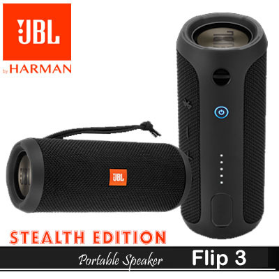 difference between jbl flip 3 and jbl flip 3 stealth edition