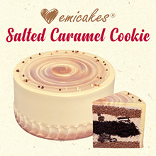 [NEW Cake of the Month] Salted Caramel Cookie | Approx 600g | 5-8pax