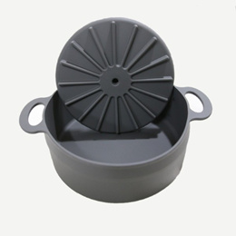 삶은리빙 에어프라이어팟16 실리콘 조리용기 그릇 국산