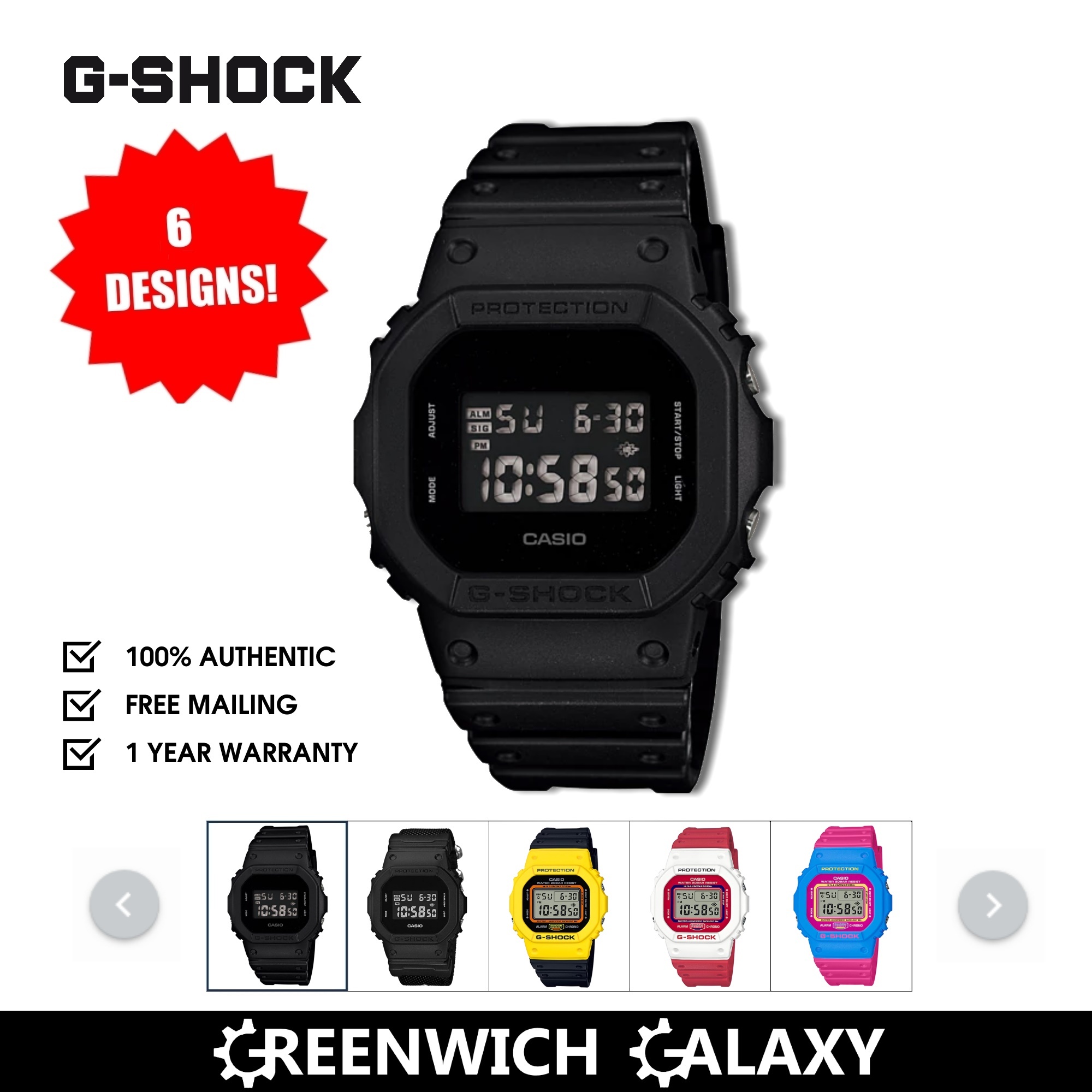 g shock 5600 series