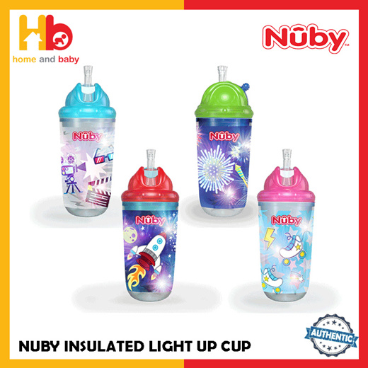 Qoo10 - NUBY INSULATED LIGHT UP CUP : Baby & Maternity