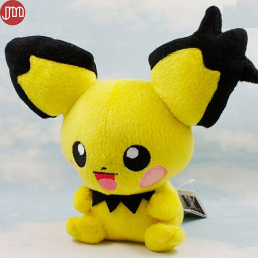 spiky eared pichu plush