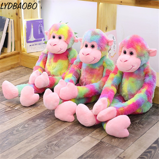 rainbow monkey teddy