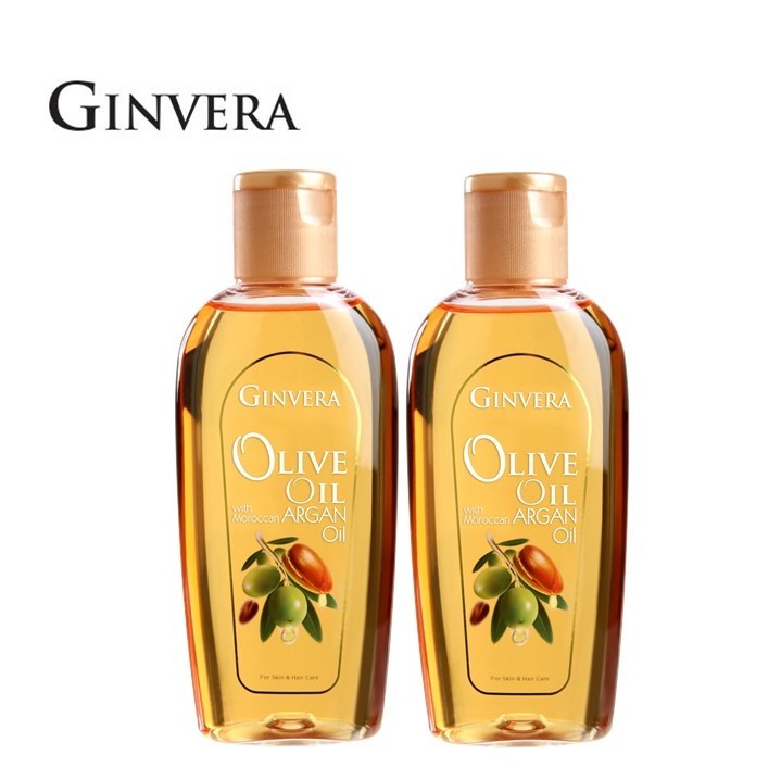 Qoo10 Ginvera Olive Oil With Moroccan Argan Oil 150ml X 2 Hair Care