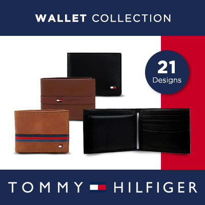 tommy hilfiger wallet mens price