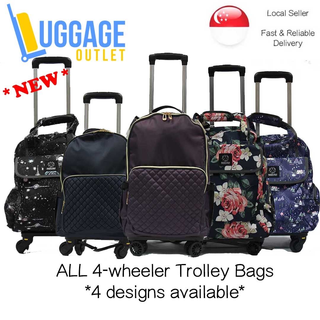 4 trolley bags