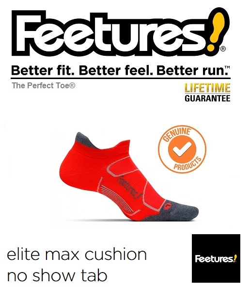 feetures elite max cushion no show tab