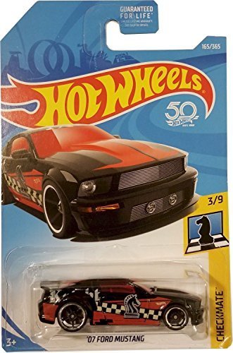 hot wheels 07 ford mustang