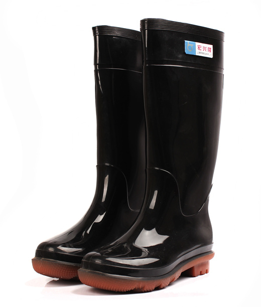 Hong XING long boots men high skid tube 