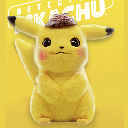 detective pikachu doll