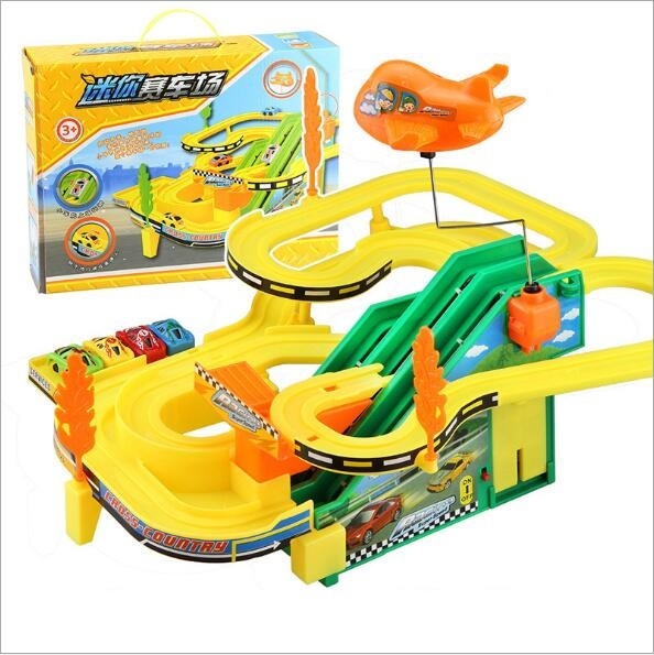 electric car race track toy