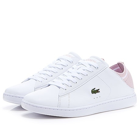 lacoste ladies white sneakers