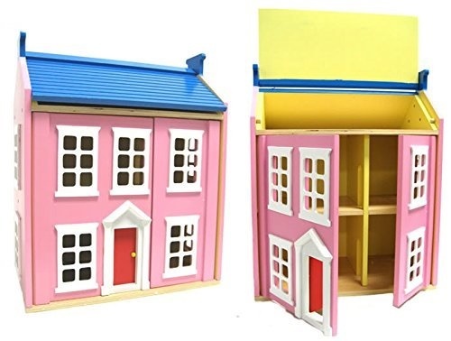 big pink dollhouse