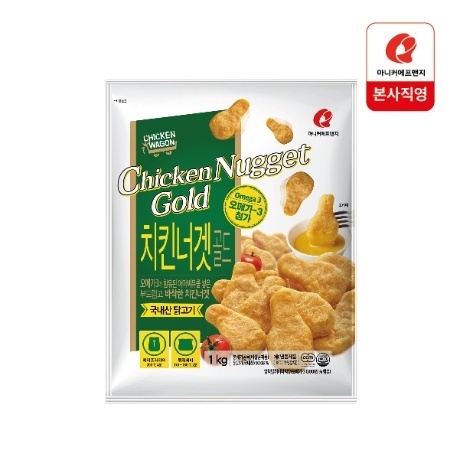 [마니커에프앤지] 치킨너겟 골드 1kg
