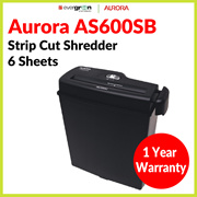 Aurora AS600SB Strip Cut Paper Shredder