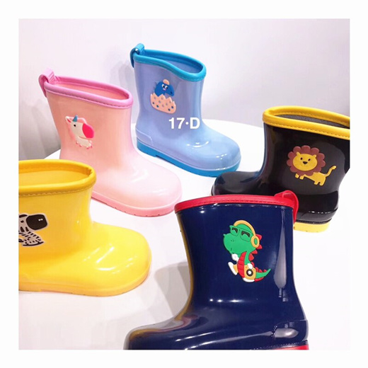 boys rubber rain boots