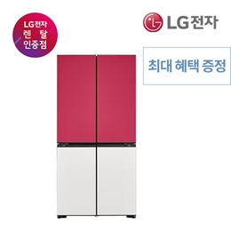 [렌탈] LG 디오스 오브제 컬렉션 무드업 냉장고 M624GNN0A2 월 렌탈료 86900원