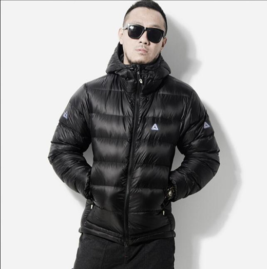 fluffy hooded jacket men's