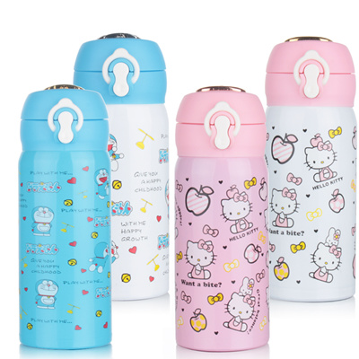 Qoo10 Thermos Vacum Bottle Stainless Steel Hello Kitty 