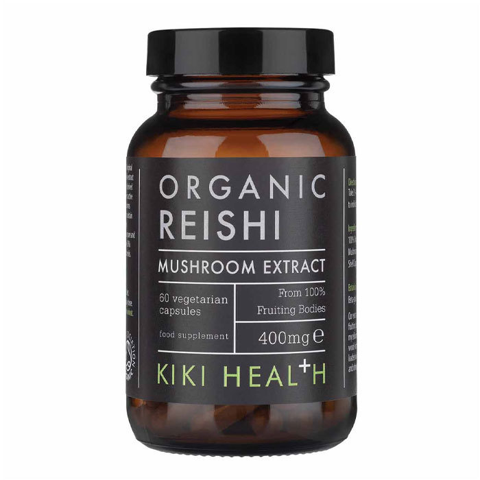 Qoo10 - Kiki Health British Organic Reishi Mushroom Beta Glucan 60 