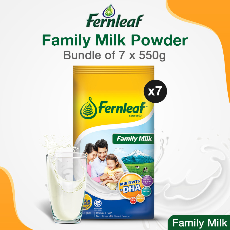 Qoo10 - [550G x 7] Fernleaf Family Milk Nutritious Milk Powder 550G ...