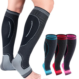 3 Pairs 20 Inches XXL Wide Plus Size Calf Compression Socks for