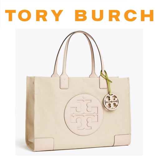 tory burch ella canvas tote sale