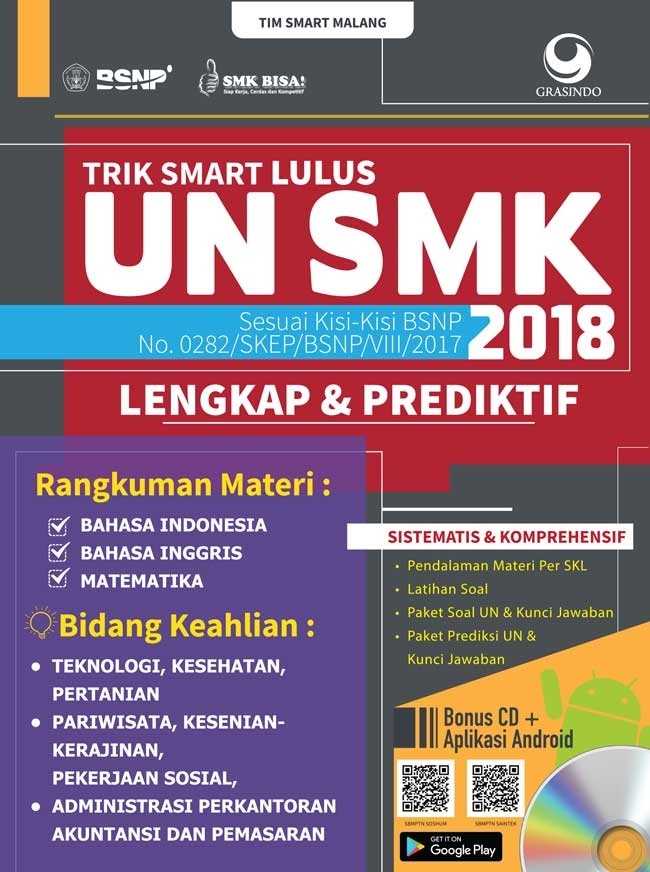 Qoo10 Trik Smart Lulus Un Smk 2018 Buku Hobi