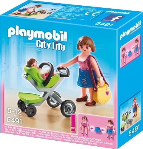 playmobil baby stroller