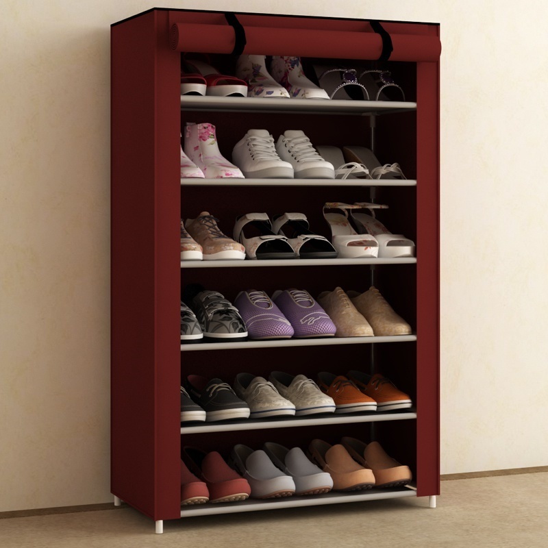 Qoo10 Cabinet Family Of Simple Shoes Vi Shoe Rack Single Students Dormitory Tools Gardenin