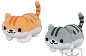 Qoo10 Japan ねこあつめ でっかいぬいぐるみ しろちゃとらさんとしろさばさん 猫 ネコ グッズ プライズ バンプレスト 全２種フルコンプセ Toys
