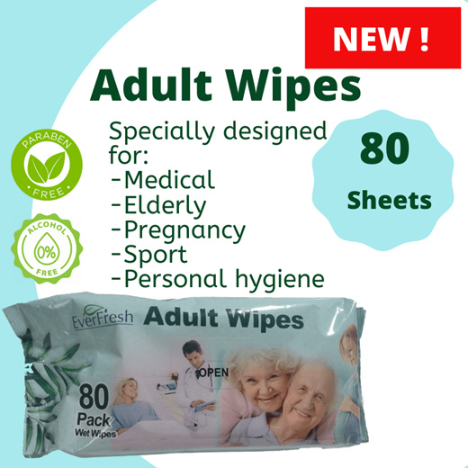 Everfresh store baby wipes