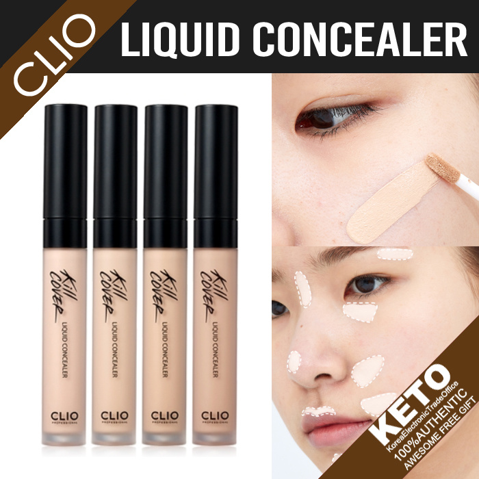 Qoo10 Clio Kill Cover Liquid Concealer K Beauty