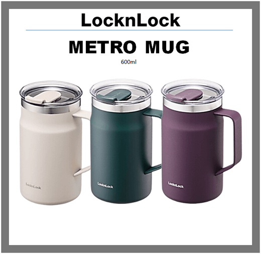 Lock & Lock] Metro Mug (2 Sizes) – Gochujar Global