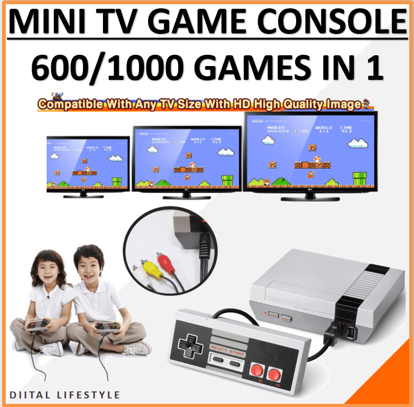 1000 in 1 game console