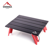 Widesea Camping Mini Portable Foldable Table for Outdoor Picnic Barbecue Tours Tableware