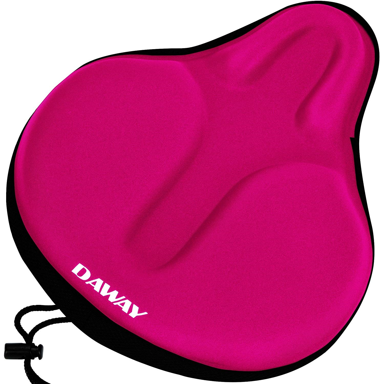 stationary bike padded seat cover