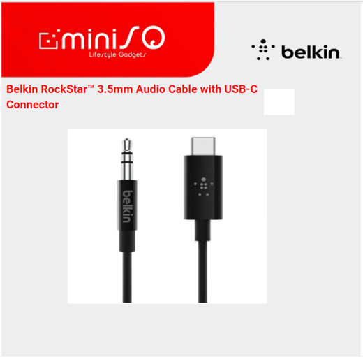 RockStar™ 3.5mm Audio Cable with USB-C™ Connector