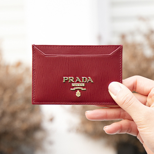 Buy Prada Vitella Move 6 Key Holder Red