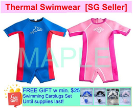 Thermal swimwear kids Thermal swim suit Keep warm Snorkeling