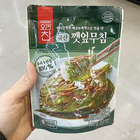 티몬월드 - 요리찬 국산깻잎무침 140G X 2개 : 식품