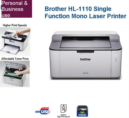 Qoo10 - HL-1110 Function Mono Laser Printer | Personal and Busi... : Computer & Game