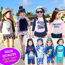 ⏰【FAST SHIPPING】Kids Swimwear Swim wear Swimming Suit Swimsuit toys girls boys clothing clothes